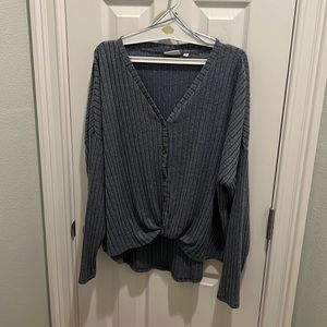 SO Heather Blue Sweater XL Like New